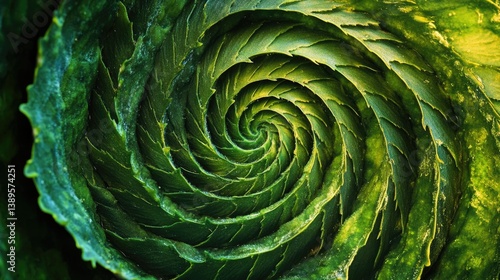 Spiral of Ferns: A mesmerizing fractal artwork depicting a swirling vortex of lush green ferns, creating a hypnotic and enchanting visual experience, fern leaf background, 
Golden Fall Foliage, Spiral