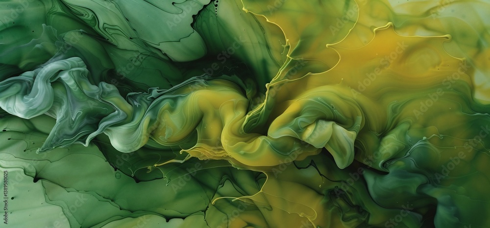 Obraz premium Abstract Fluid Art