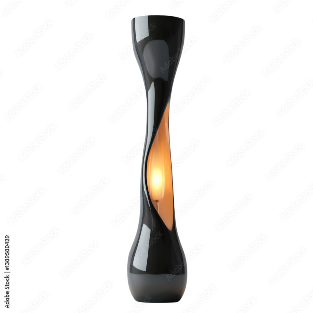 Elegant Black Table Lamp Modern Design Warm Light Elegant Black Table Lamp Modern Design Warm Light