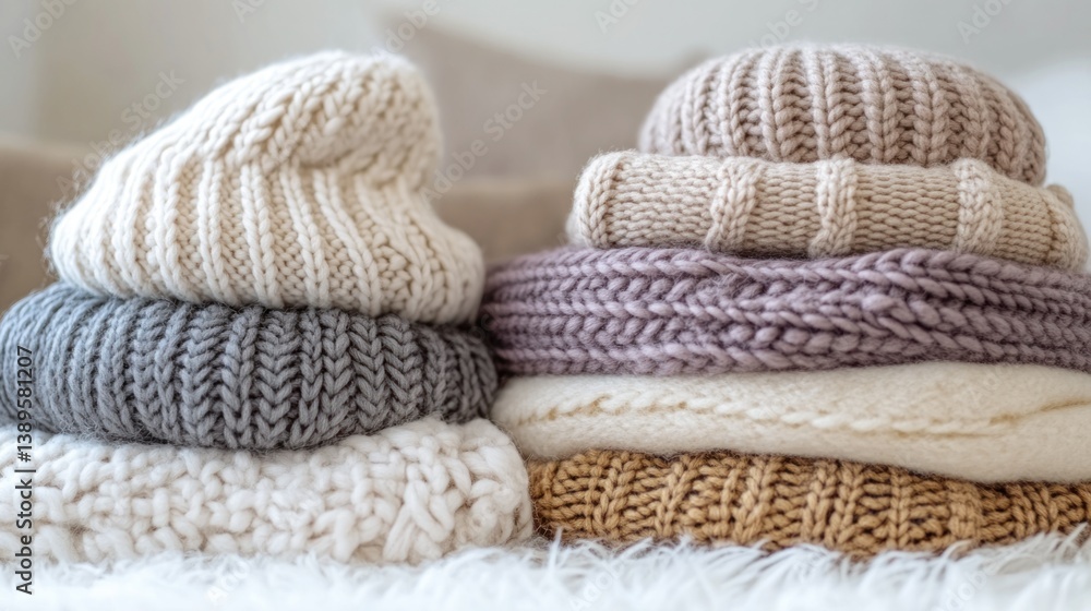 Cozy Knitted Layered Warm Clothes Cozy Knitted Layered Warm Clothes
