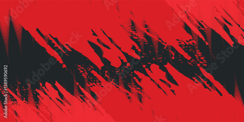 banner vector background, special offer template design for media promotion and social media business post modern red grunge