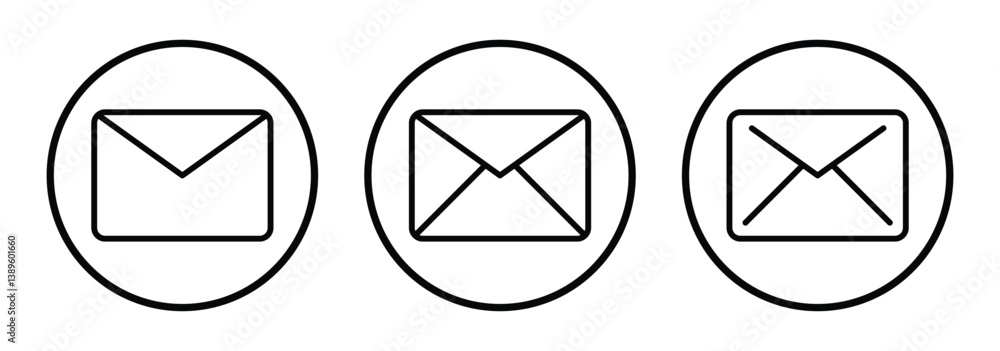 Gmail icon set, Mail icon set, Email icon set vector design. Mail symbol editable strokes illustration. Clipart design gmail icon. Gmail icon design eps 10 Gmail icon set, Mail icon set, Email icon set vector design. Mail symbol editable strokes illustration. Clipart design gmail icon. Gmail icon design eps 10