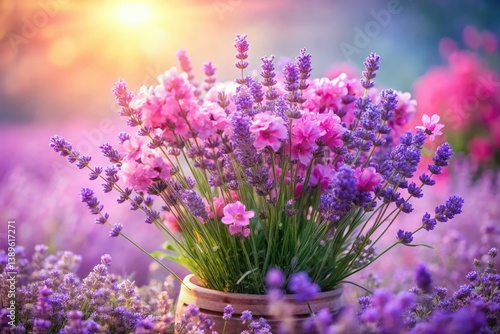Soft focus lavender blooms, a spring/summer floral dream.