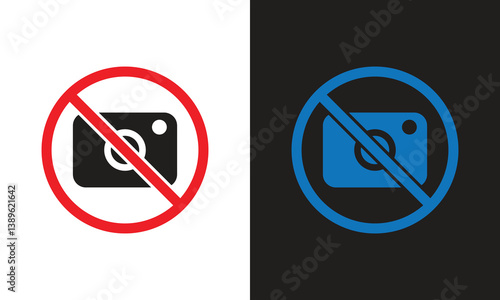 No-take-picture logo icon. Great icon logo for technology, education, industry, entertainment and web.