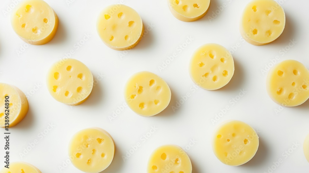 Sweetened Lotus Root Slices Patterned Arrangement Sweetened Lotus Root Slices Patterned Arrangement