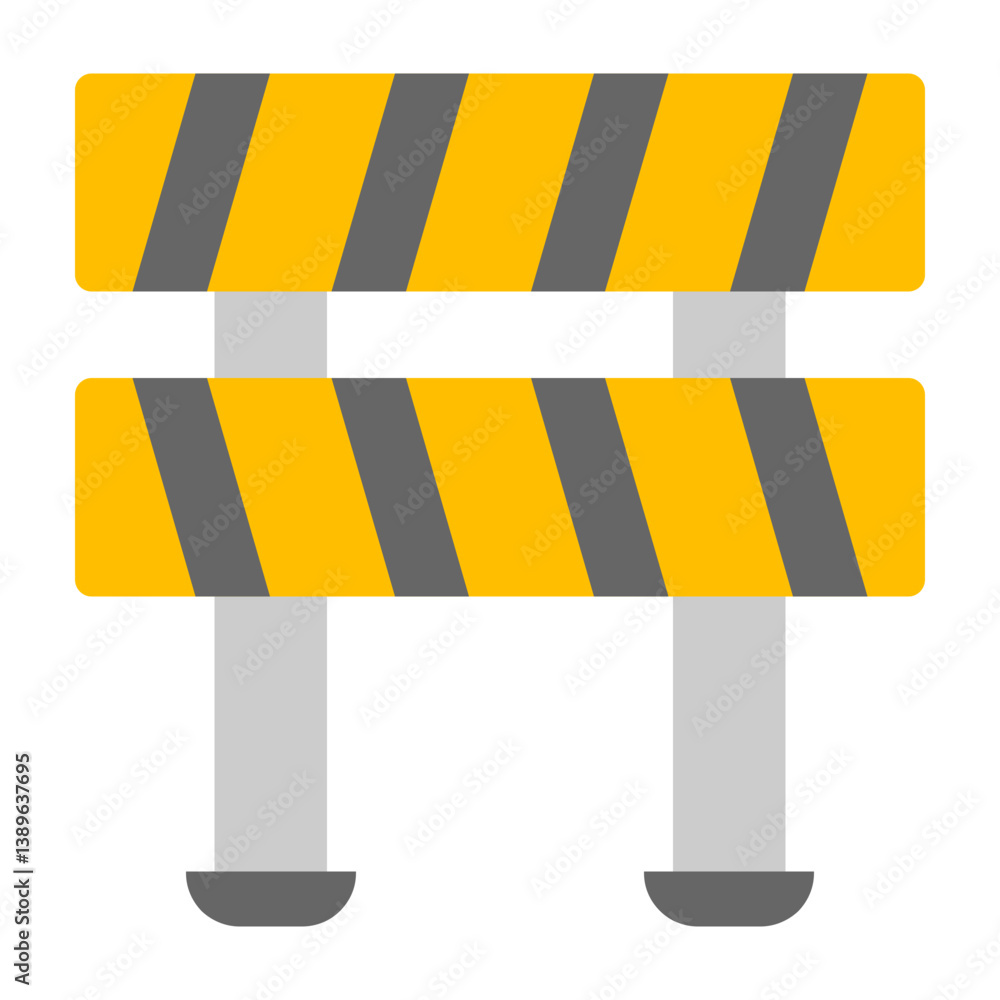 Road Block Icon