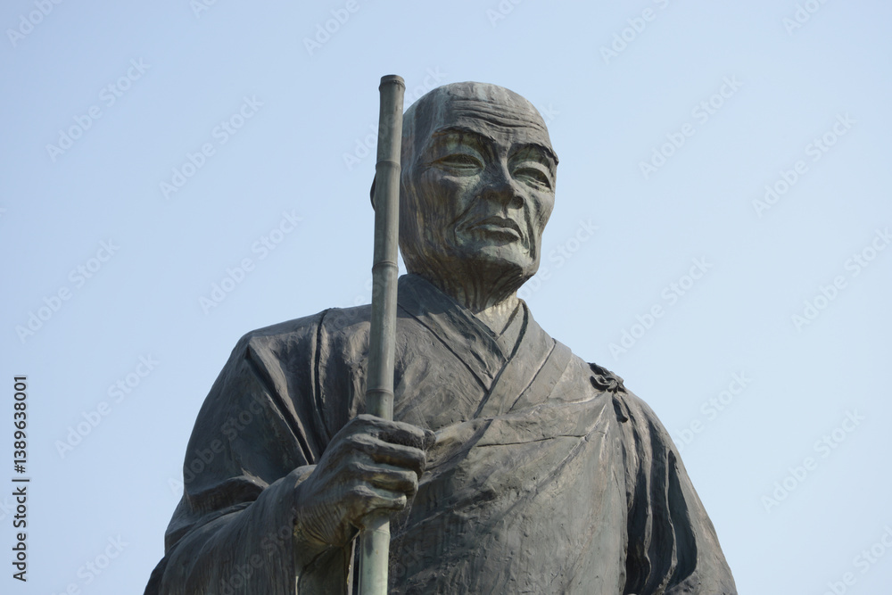 Obraz premium 山科別院長福寺 蓮如上人像 京都市山科区竹鼻