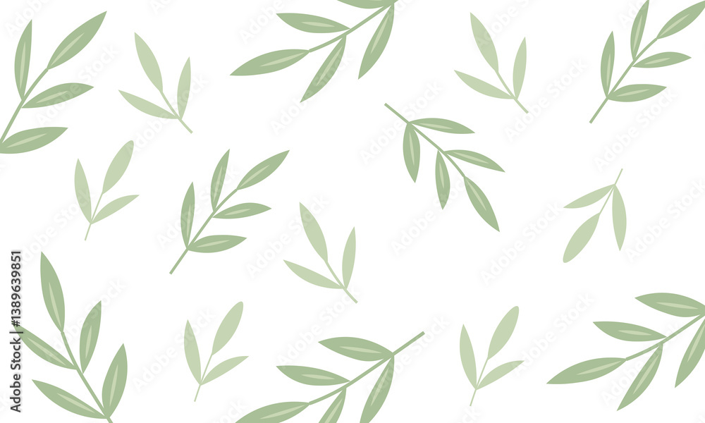 Obraz premium bamboo background vector illustration