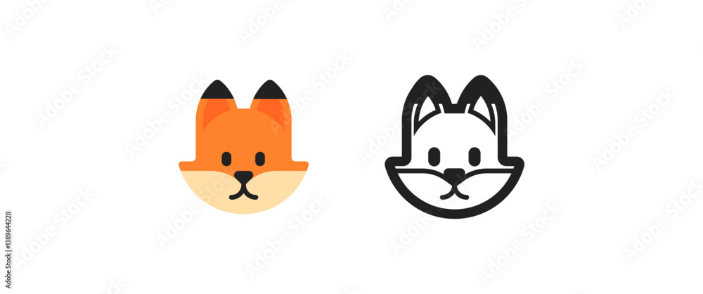 Fototapeta premium Fox Face