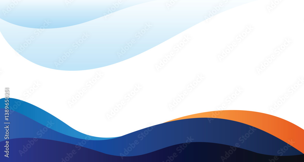 Fototapeta premium Abstract technology blue background with 3d concept. abstract particles blue wave background banner. Abstract blue wave shape with futuristic concept background