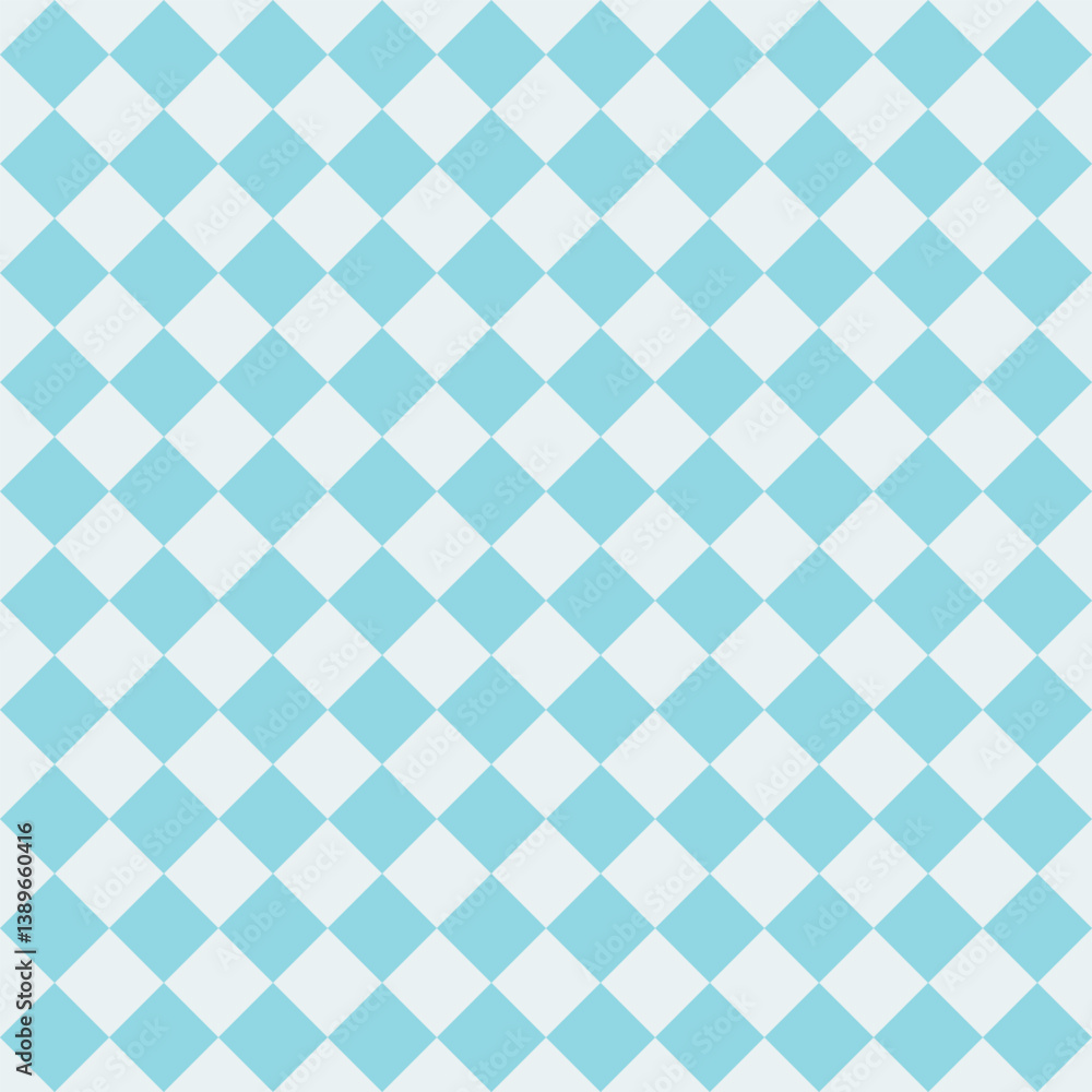 Seamless light blue diamond pattern background with retro harlequin grid design, geometric minimal motif, vintage pastel checkerboard wallpaper for textile, wrapping, decoration, or web Seamless light blue diamond pattern background with retro harlequin grid design, geometric minimal motif, vintage pastel checkerboard wallpaper for textile, wrapping, decoration, or web