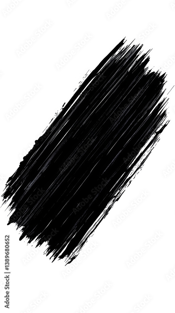 Abstract Black And White Scribble Texture Design Illustration Background