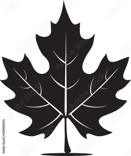 Sycamore Maple icon linear black