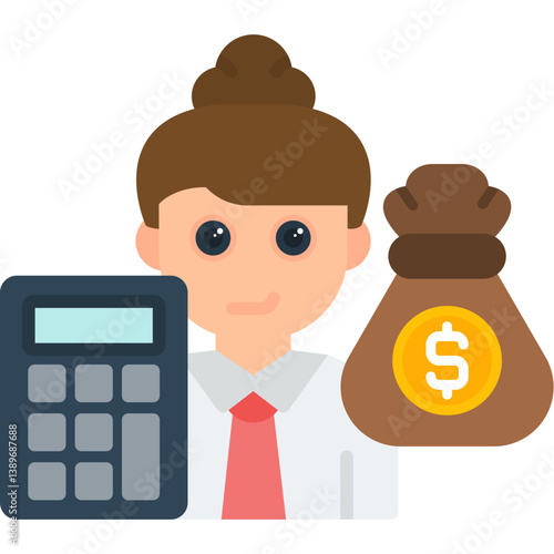 Budget Icon Vector Element