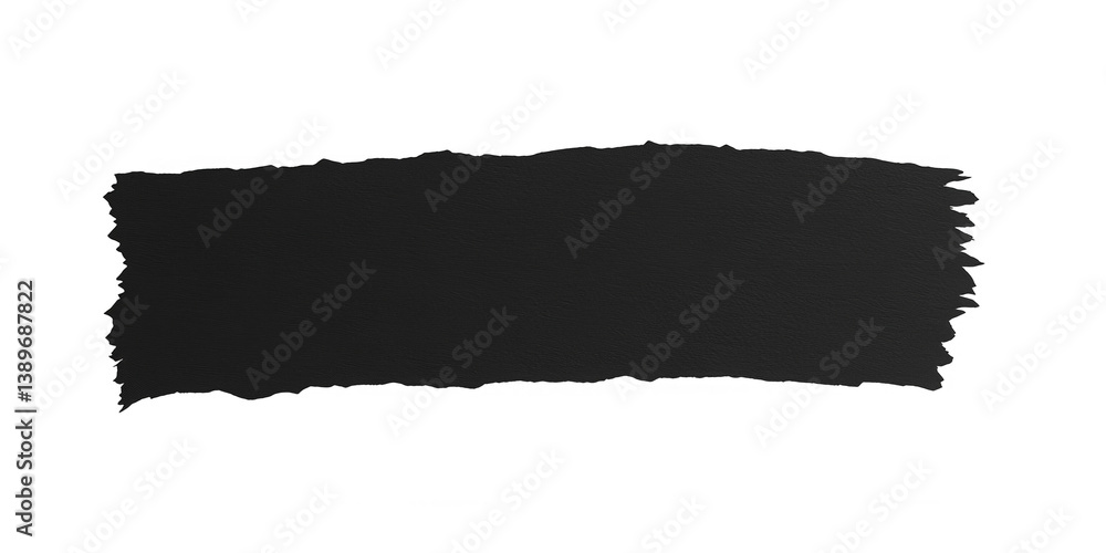 Abstract Black Brush Stroke Isolated On Transparent Background Illustration Abstract Black Brush Stroke Isolated On Transparent Background Illustration