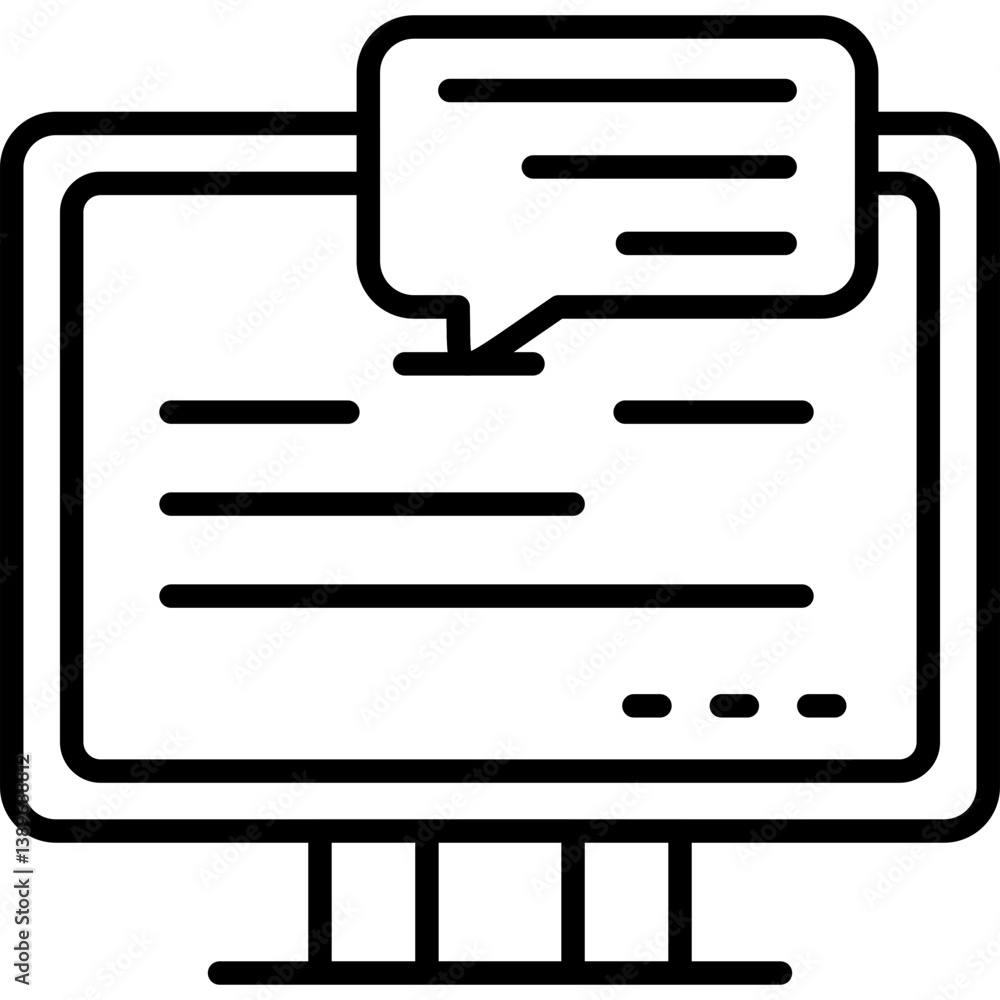 Broadcast Icon Vector Element Broadcast Icon Vector Element