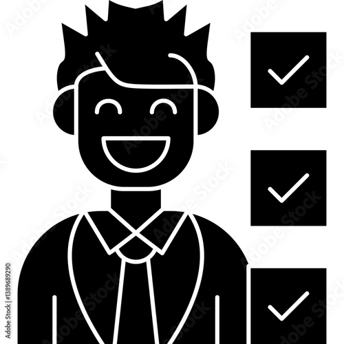 Candidate Icon Vector Element