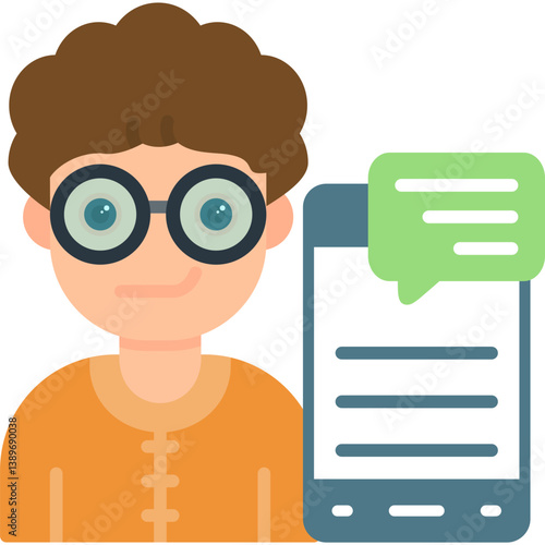 Interview Icon Vector Element