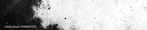 Gritty black and white distressed texture with smudges and scratches, grunge,  abstract