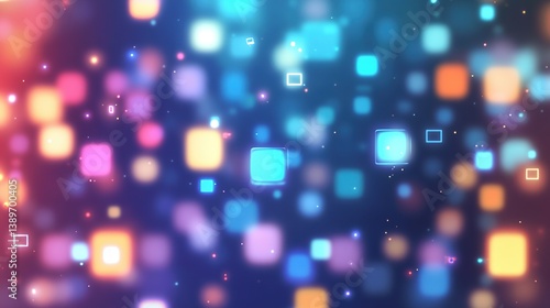 Wallpaper Mural Floating media icons in vibrant digital space, symbolizing connectivity and innovation in a dynamic world.
 Torontodigital.ca