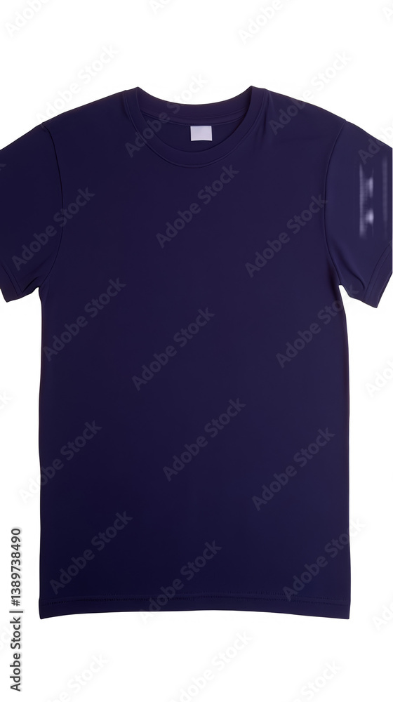 Isolated Blue T-Shirt In Transparent Background For Wear And Design Isolated Blue T-Shirt In Transparent Background For Wear And Design