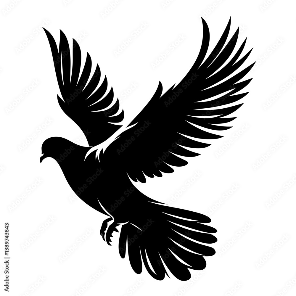 Fototapeta premium Peaceful Memory Dove