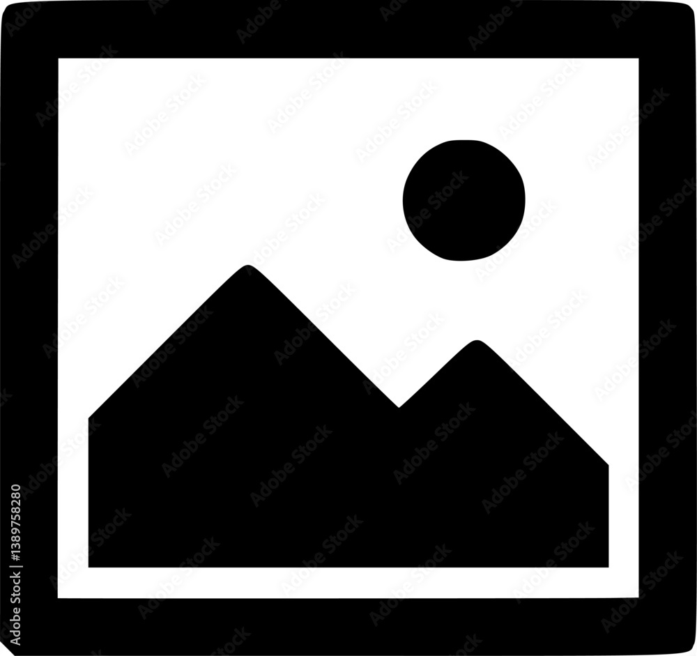 A black and white vector silhouette of an image
A black and white vector silhouette of an image