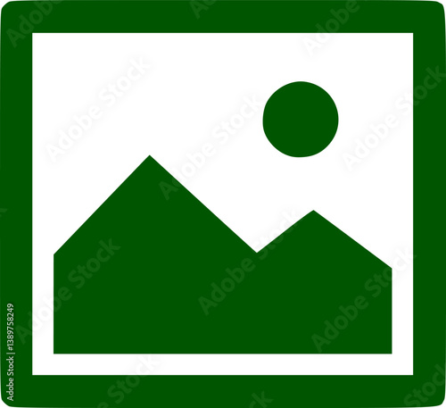 A black and white vector silhouette of an image
