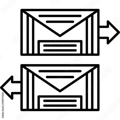 Exchange Mails Icon