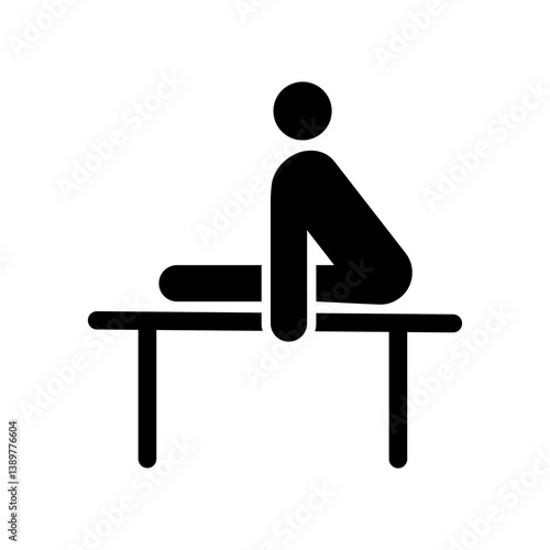 gymnastics vector icon