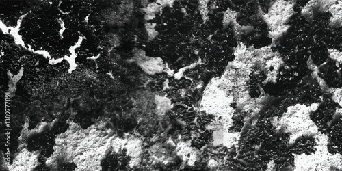 The abstract interplay of light and shadow across a deeply textured surface creates a sense of mystery and intrigue in monochrome.
