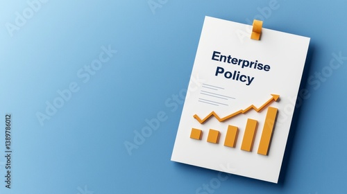 Growth Chart and Document Illustrating Enterprise Policy Framework