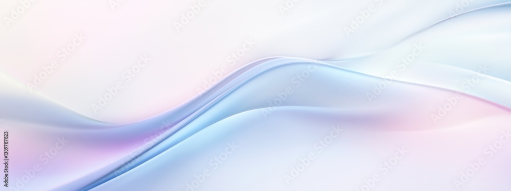 Soft pastel waves flow gracefully across a tranquil background creating a serene and calming atmosphere Soft pastel waves flow gracefully across a tranquil background creating a serene and calming atmosphere