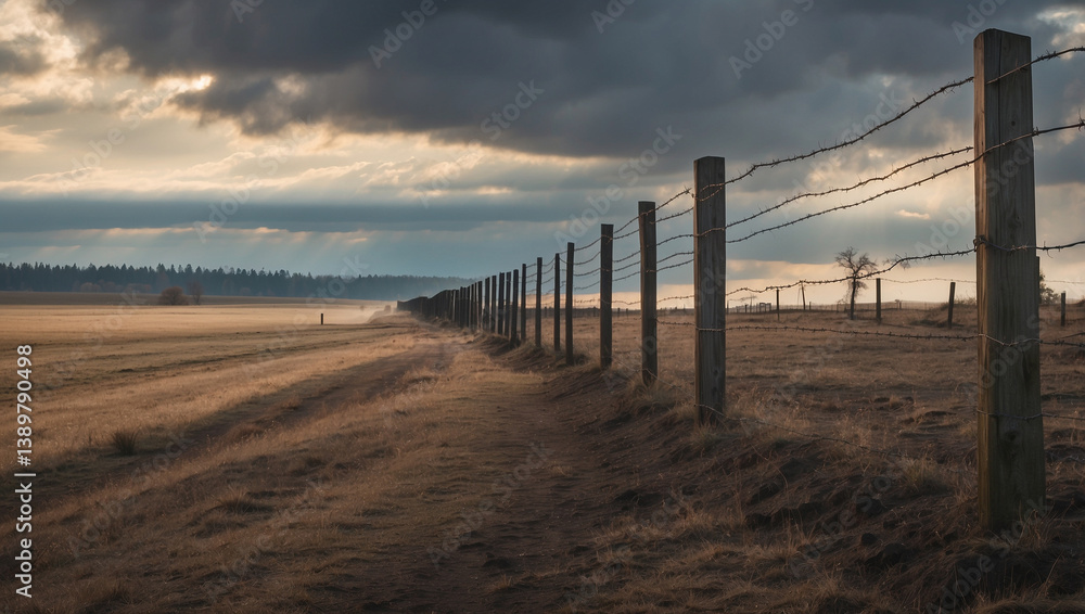 Intriguing Barbed Wires Creating a Sense of Tension and Security in Photography Intriguing Barbed Wires Creating a Sense of Tension and Security in Photography