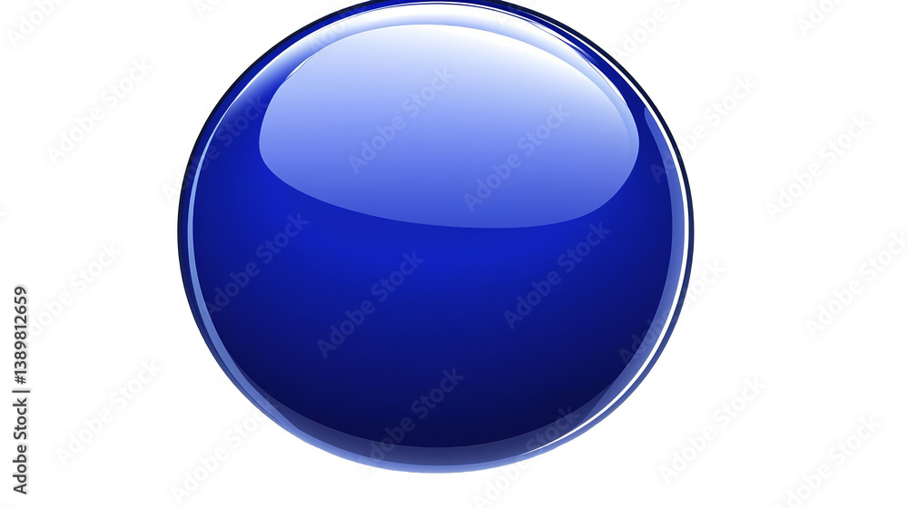 3D Shiny Blue Glossy Sphere Abstract Isolated Object on Transparent Background 3D Shiny Blue Glossy Sphere Abstract Isolated Object on Transparent Background