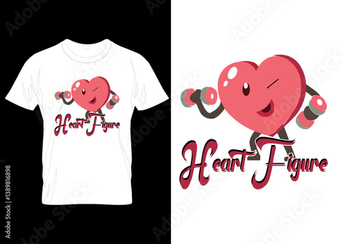 heart vector typography custom  cloths streetwear hoodies t shirt design 
