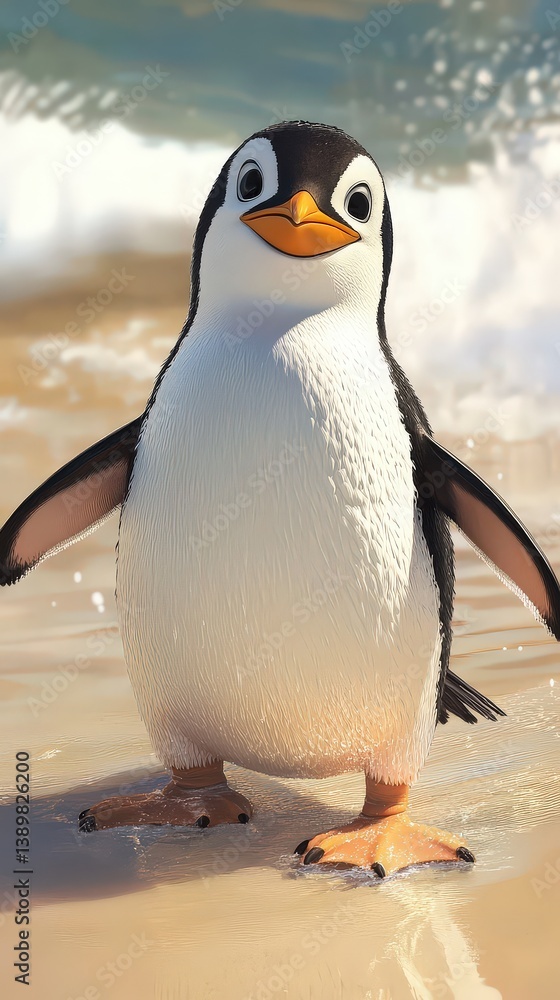 Obraz premium World Penguin Day
