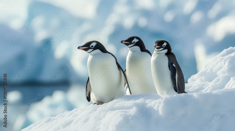 Fototapeta premium World Penguin Day