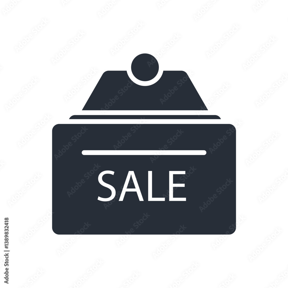 sale icon collection .design style with background sale icon collection .design style with background