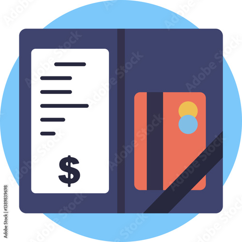 A document representing the total amount owed for food and drinks in a restaurant.