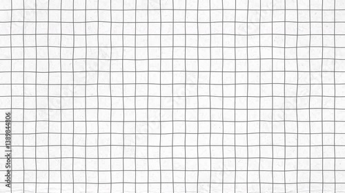 Old squared paper sheet, grid square graph line paper, paper grid square graph line texture of note book blank