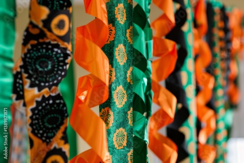 Obraz na płótnie Zambian Independence Day Decorations w salonie