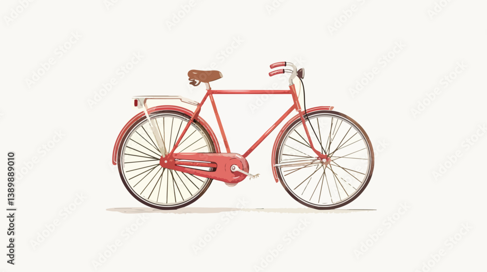 Detailed Bicycle Design Vector Illustration on White Background for Professional Projects Detailed Bicycle Design Vector Illustration on White Background for Professional Projects