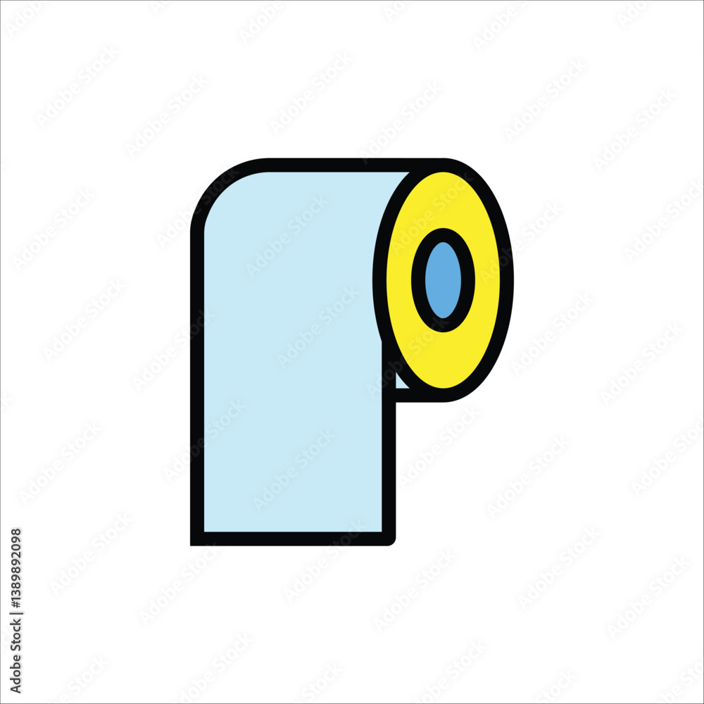 tissue vector icon line template tissue vector icon line template