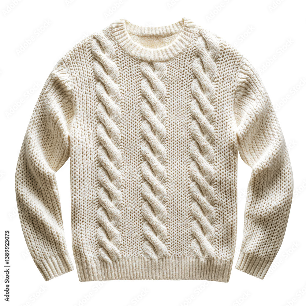 custom made wallpaper toronto digitalcozy, cream colored cable knit sweater with intricate patterns, perfect for chilly weather and casual wear. soft texture and classic design make it versatile wardrobe staple