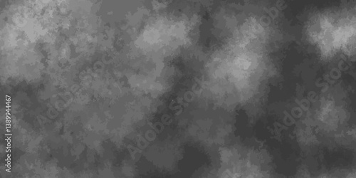 Abstract modern realistic cloud color cloudscape smoke cloud with grunge isolated cloud appears soft and ethereal on white background.
