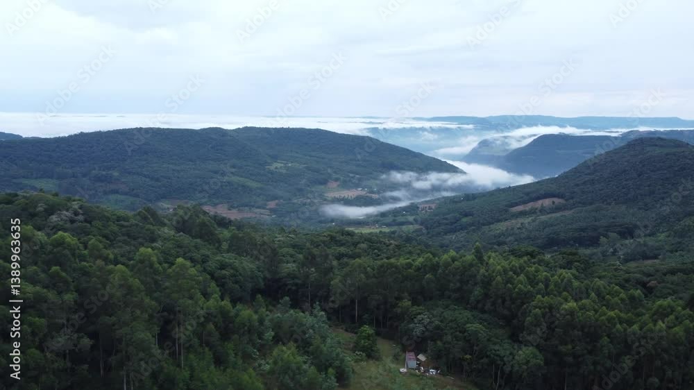 panoramic view of a road in the mountains panoramic view of a road in the mountains