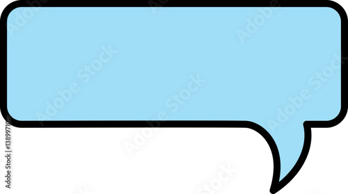 An illustration of speech bubble conversation 말풍선 대화 일러스트