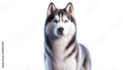 siberian husky dog