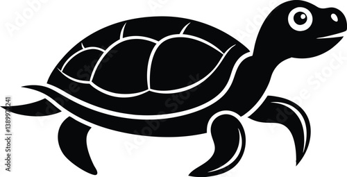 turtle silhouette vector, turtle icon clip art